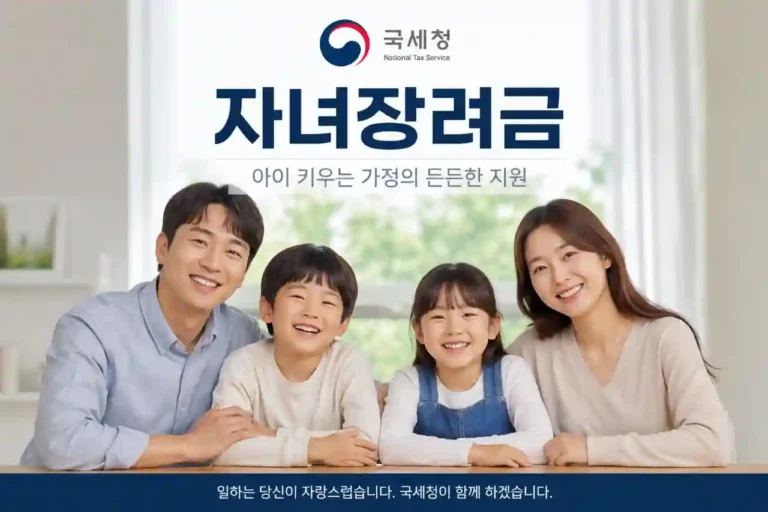 자녀장려금 지급일 8월 27일｜신청 조건·금액·대상·조회 총정리