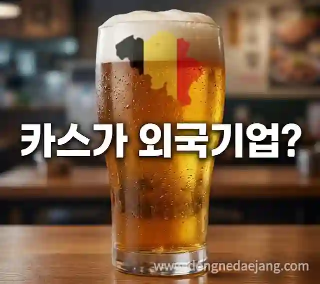 배달의민족 카스 국적