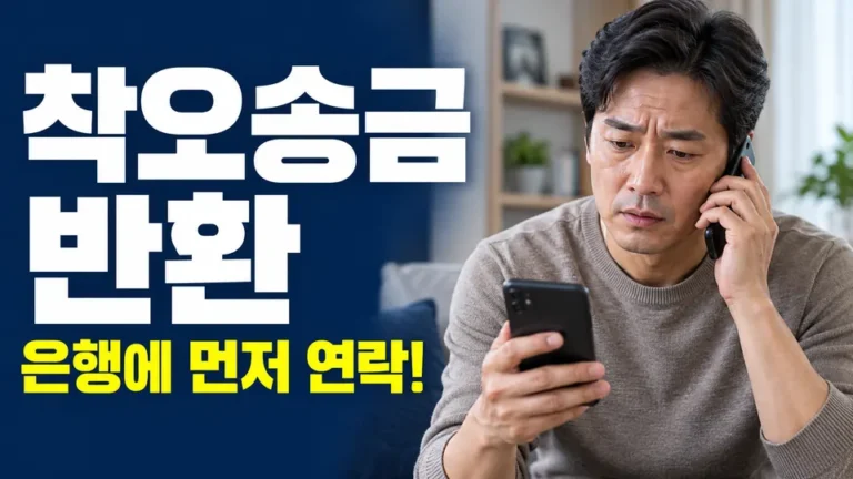 잘못 송금한 돈, 은행에 먼저 연락해야 하는 이유